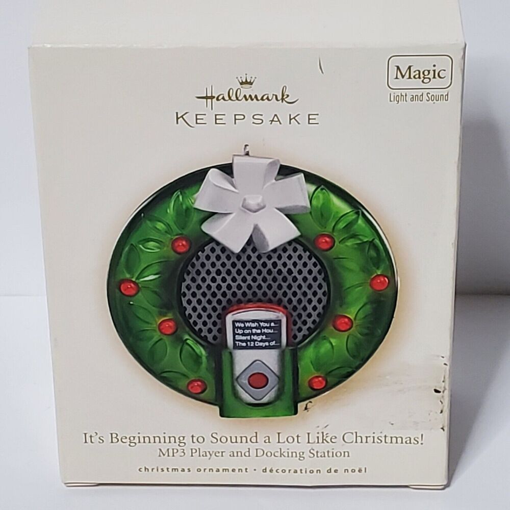 2007 Hallmark Keepsake It's Beginning to Sound a Lot Like Christmas! Magic MP3